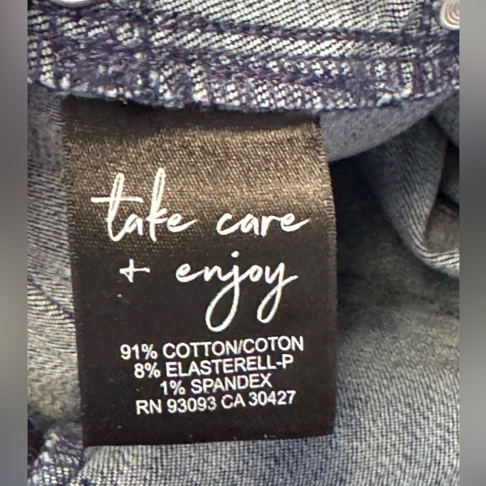 NIC + ZOE Atlas Indigo Pull On Jeans Size 4 NWT Stretch Slim Straight - Picture 8 of 10